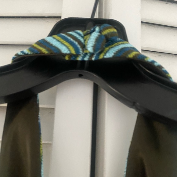 Kay Unger Stripped Halter Dress - Picture 5 of 8